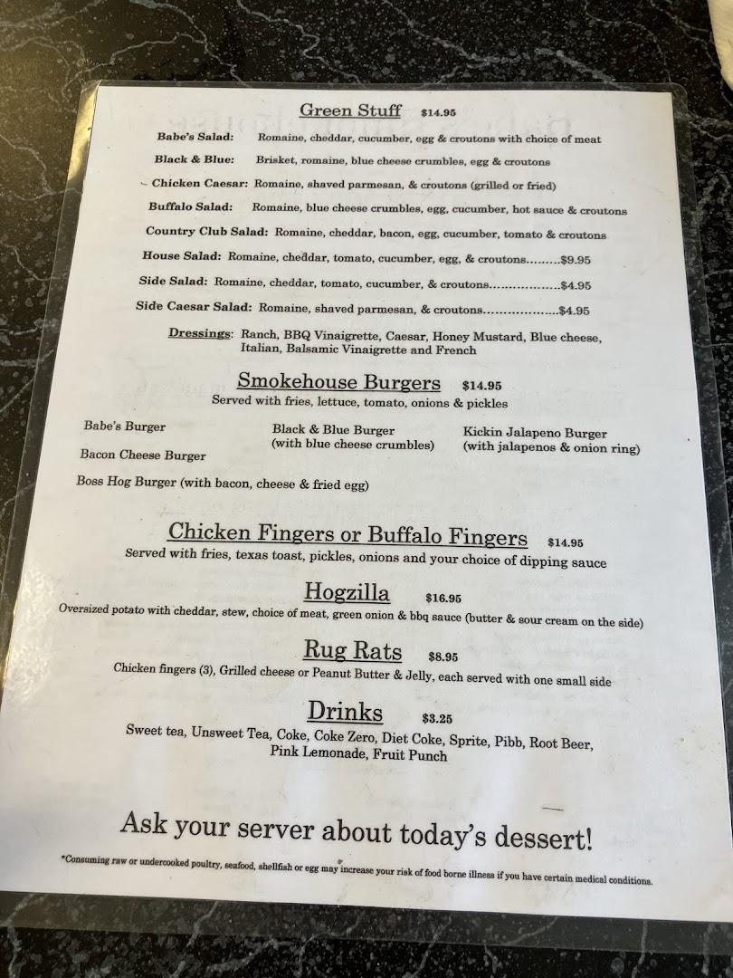 Babe's Smokehouse
